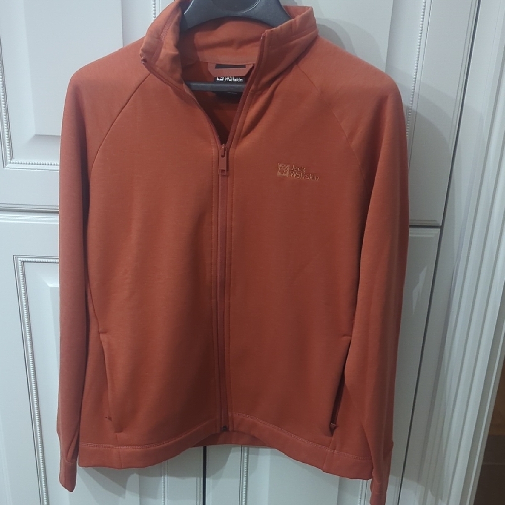 Jack Wolfskin Rust Orange Jacket - image 1